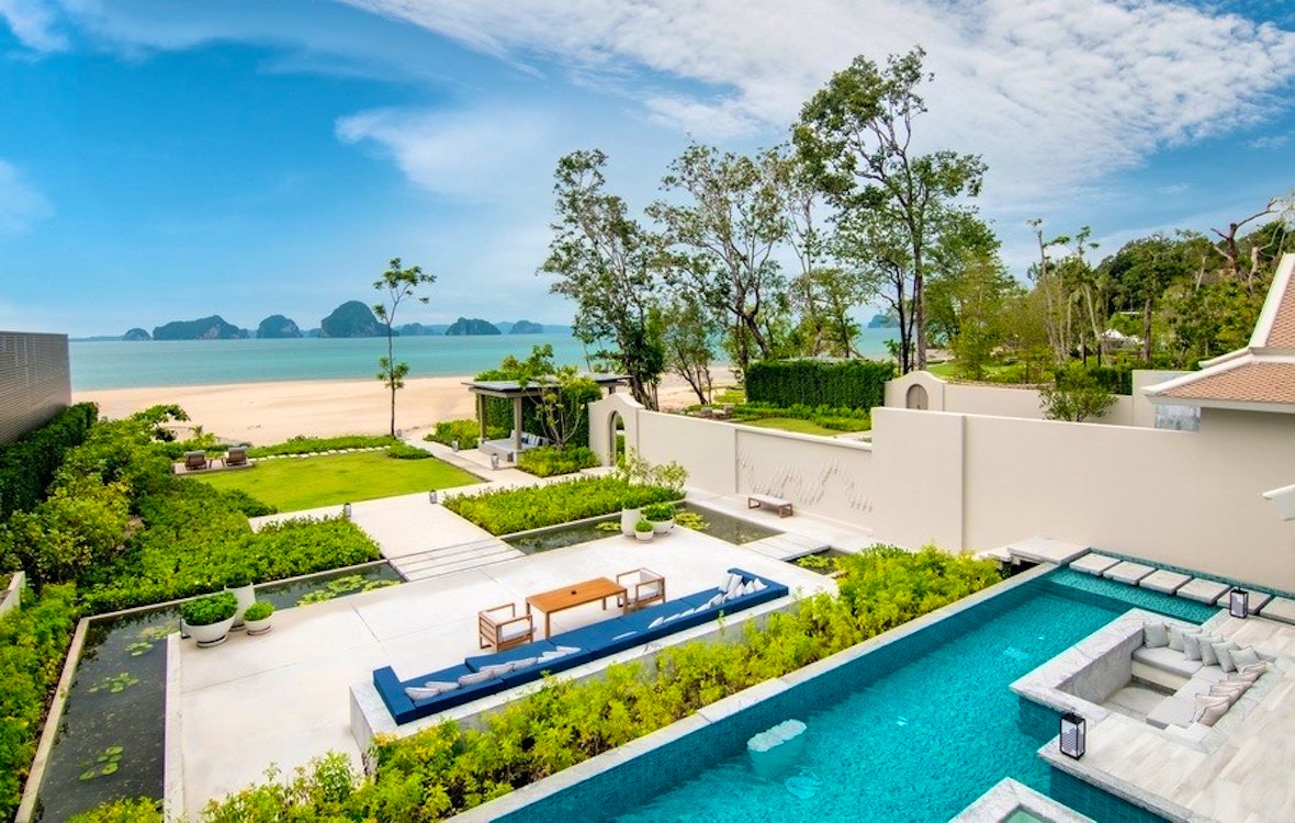 Presidential Beachfront Pool Villa, Banyan Tree Krabi, Thailand