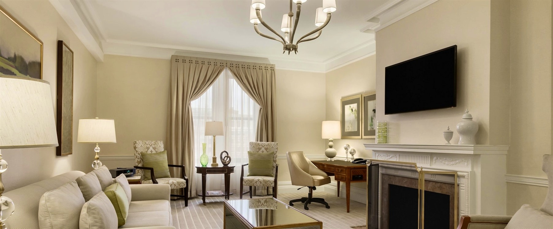 Presidential Suite at Fairmont Copley Plaza, Boston 