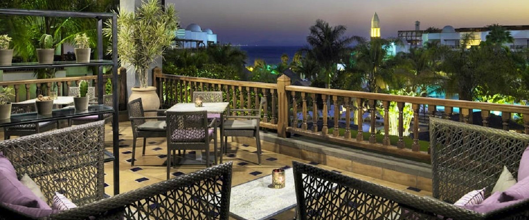 Bar Terrace at Princesa Yaiza Suite Hotel Resort, Lanzarote