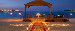 Romantic dining BBQ Al Qasr at Emirates Palace, Abu Dhabi