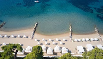 Private Beach, Danai Beach Resort & Villas, Halkidiki, Greece