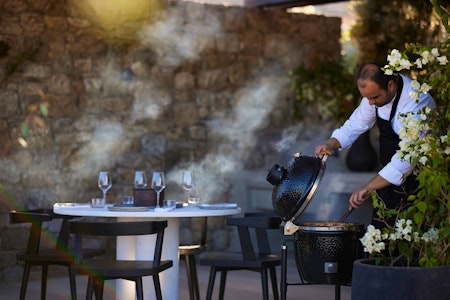 Private in-villa dining