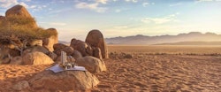 Private picnic at &Beyond Sossusvlei Desert Lodge