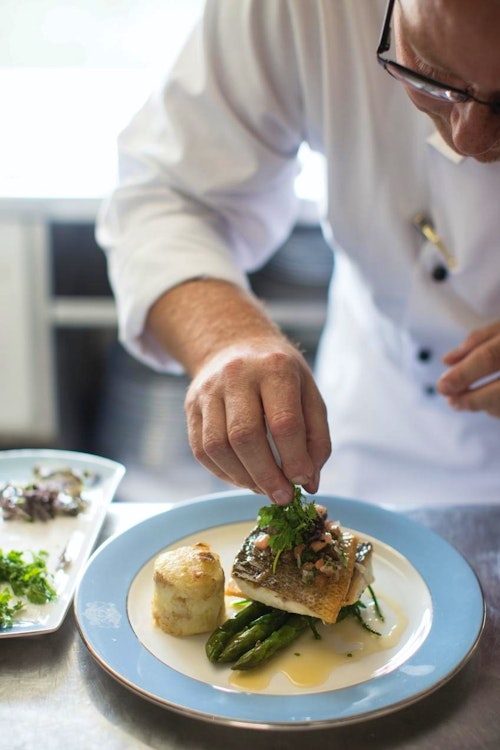 Dining at British Pullman, A Belmond Train, England, UK