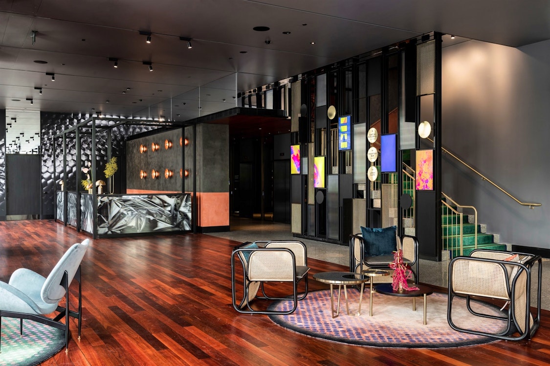 QT Perth  Lobby and Reception area