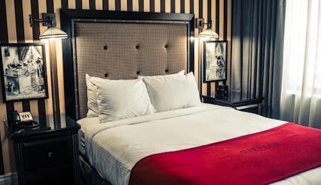 deluxe queen guestroom