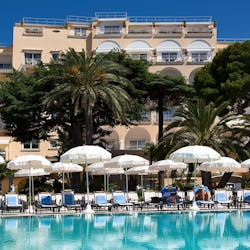 Swimming Pool at Grand Hotel Quisisana, Capri, Italy