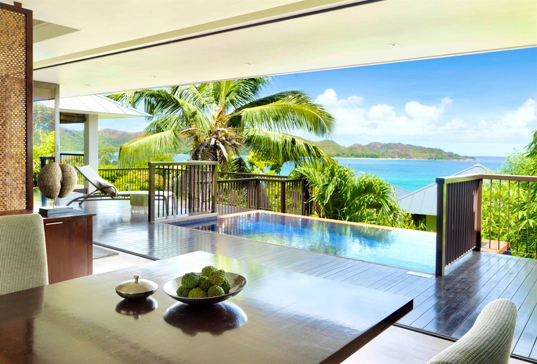 Panoramic Terrace at Raffles Seychelles