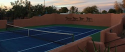 Tennis Court At White Stallion Ranch, Arizona