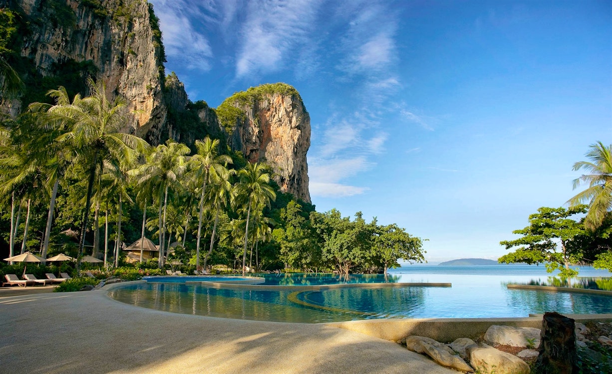 Swimming Pool, Rayavadee, Krabi, Thailand