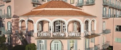 Front Entrance at Reid’s Palace, A Belmond Hotel, Madeira, Portugal