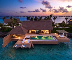 reef villa at the Waldorf Astoria Maldives