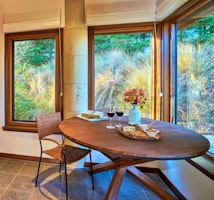 relaxing dining at Cabot Lodge, Queenstown, South Island, New Zealand