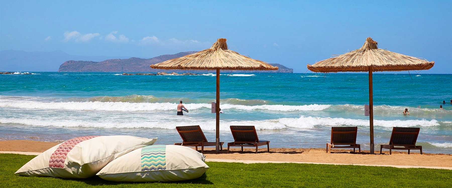 Resort Beach at Domes Noruz, Chania, Greece