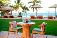 alfresco dining at the clubhouse nanuku resort fiji