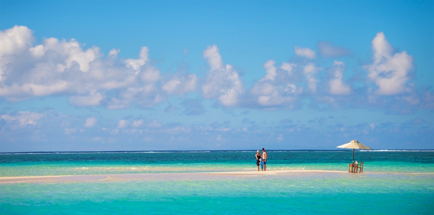 sandbank day trip at nanuku resort fiji