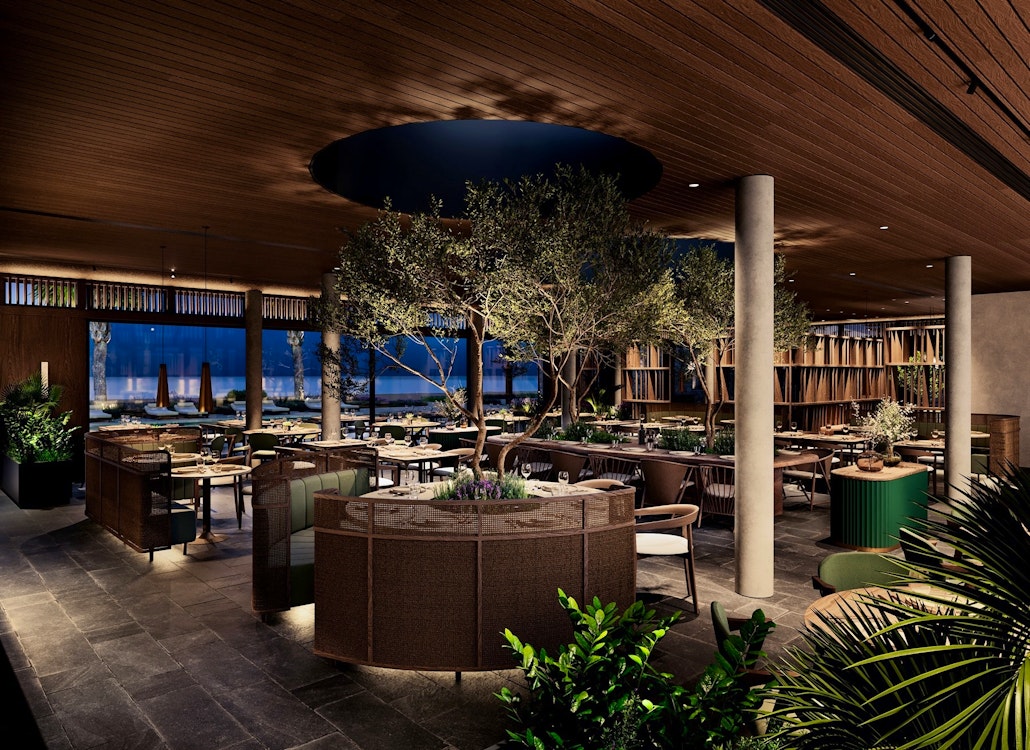 Dining Terrace, The Olivar Suites, Corfu, Greece