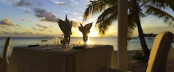 Restaurant on the Water's Edge at Curtain Bluff, Antigua