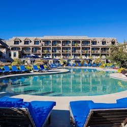 main pool at harborside hotel spa marina maine
