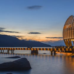 Restaurant at An Lam Ninh Van Bay