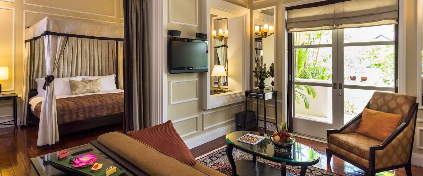 Cabana Suite at Raffles Grand Hotel d'Angkor, Cambodia 