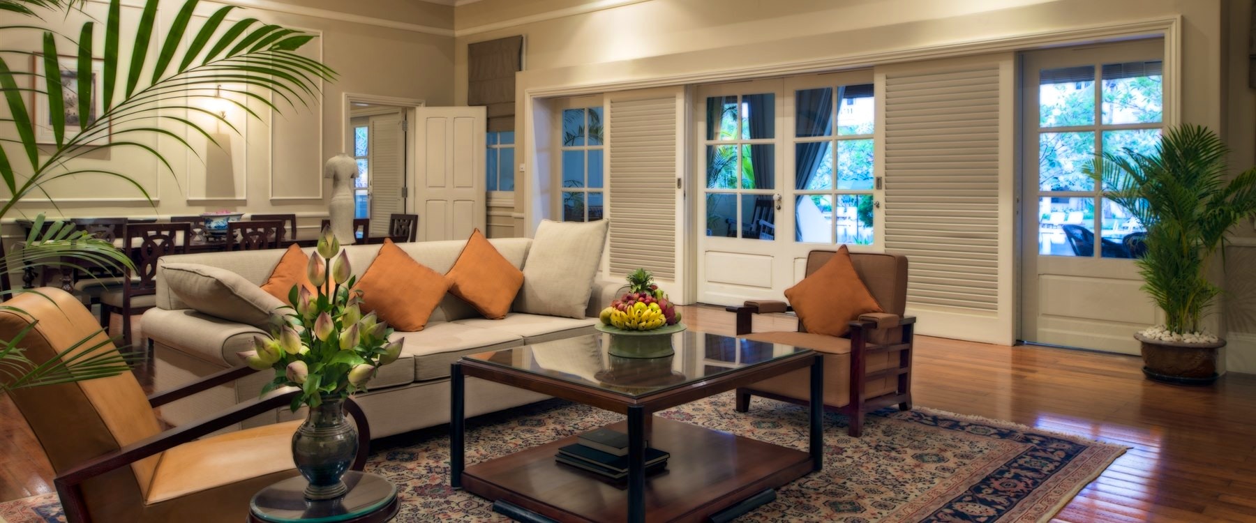 Villa at Raffles Grand Hotel d'Angkor, Cambodia