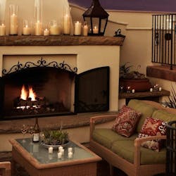 Rooftop Fireplace Lounge at Kimpton Canary Hotel, Santa Barbara
