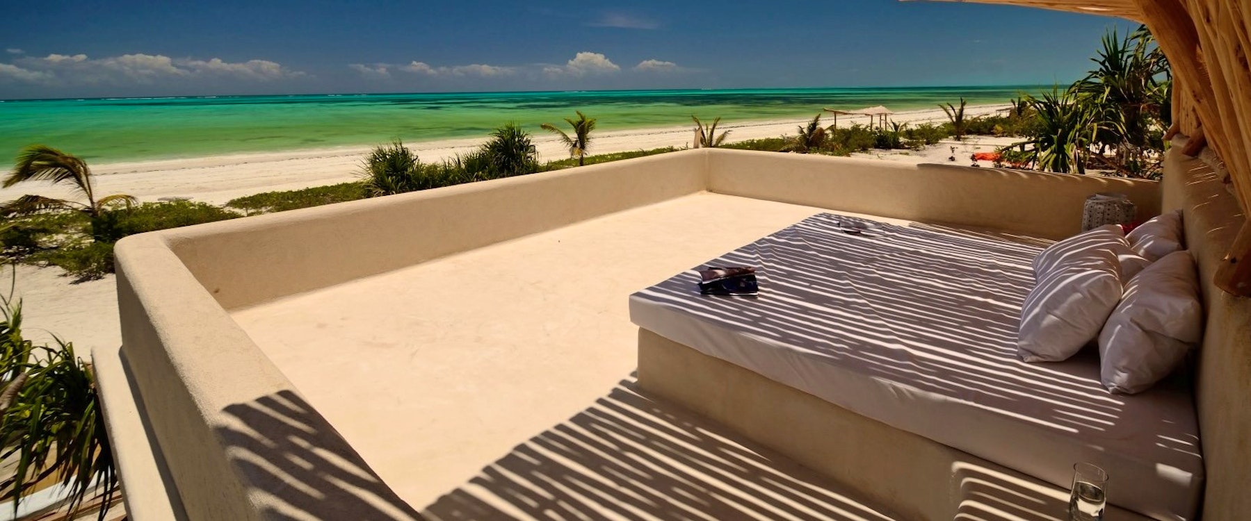 Rooftop terrace at Zanzibar White Sand Luxury Villas and Spa