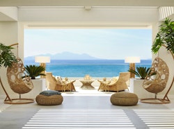 Veranda at Ikos Aria, Kos, Greece