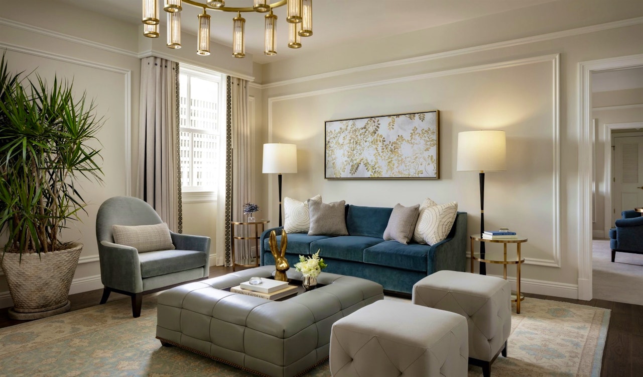 parlor suite at the hermitage nashville