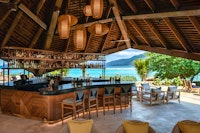 Bar at Rosewood Little Dix Bay