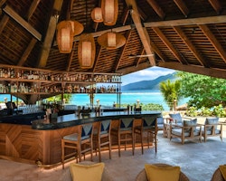 Bar at Rosewood Little Dix Bay