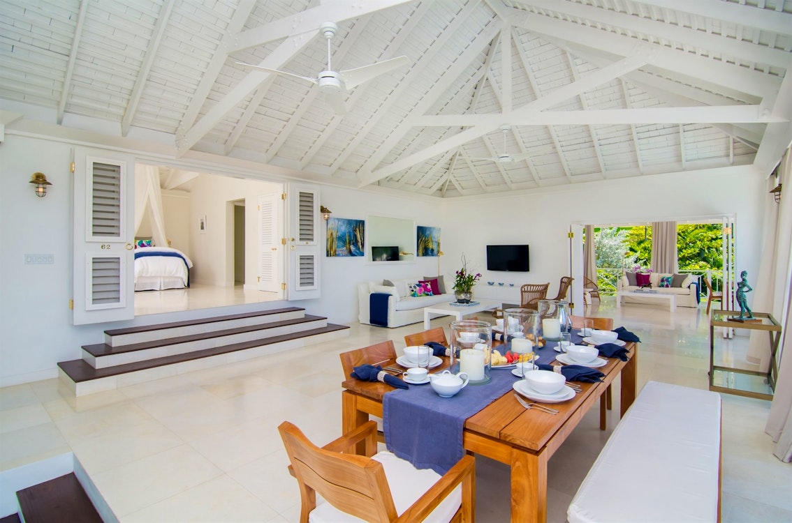 luxury villa interior at round hill villas jamaica