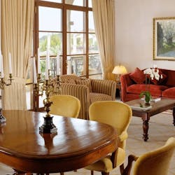 Royal Suite Interior at Castillo Hotel Son Vida, Mallorca, Spain
