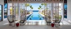 Lobby at Silversands, Grenada, Caribbean