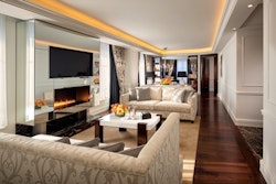 presidential suite living room at rosewood washington d.c.