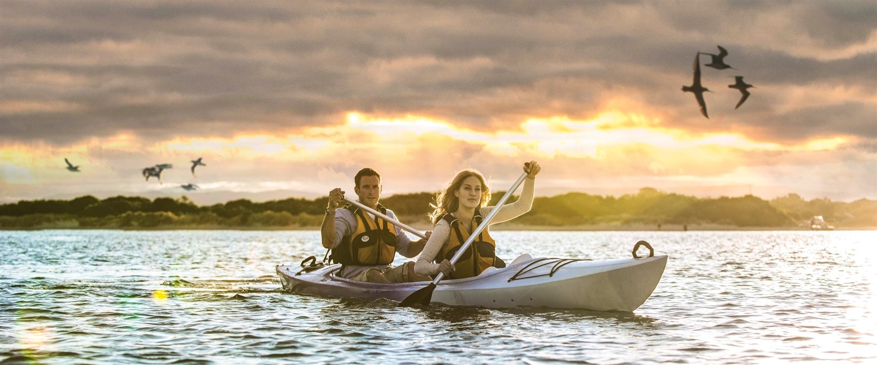 Kayaking at Saffire Freycinet, Tasmania 