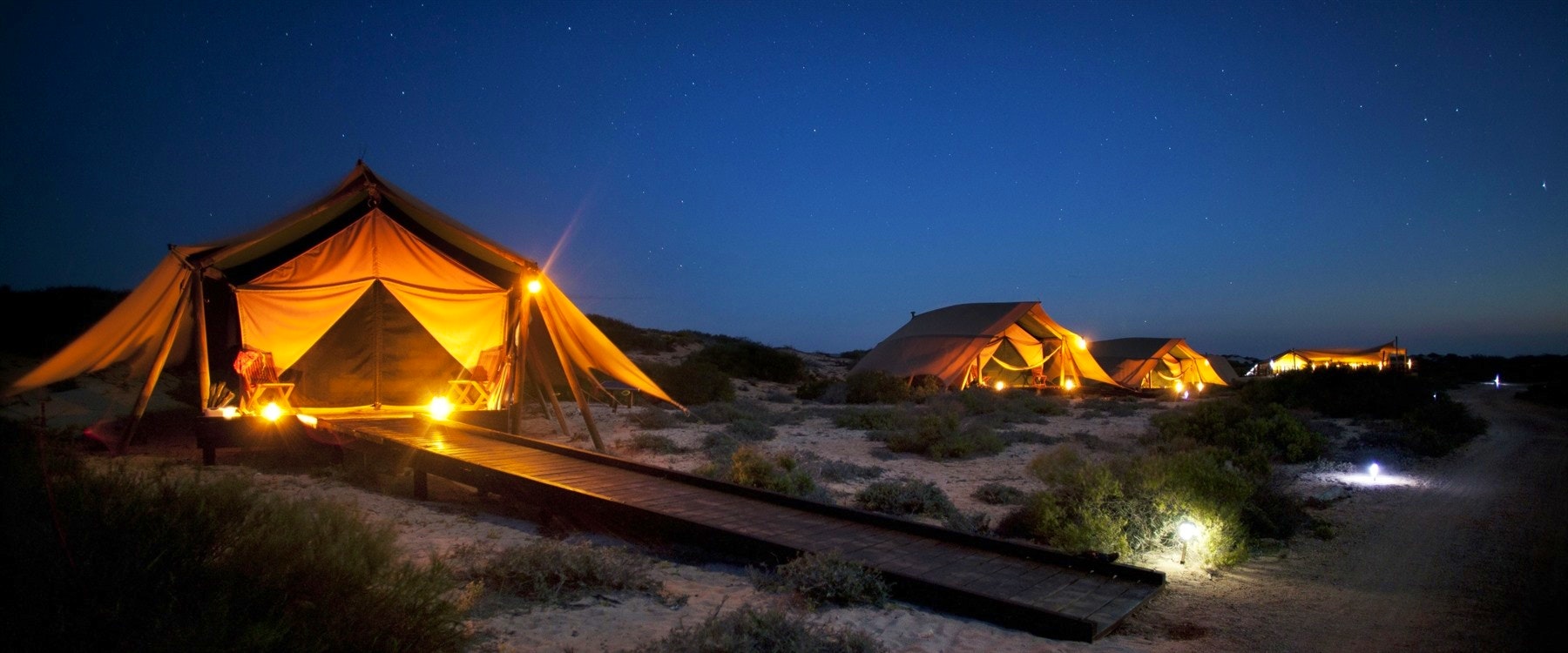 Luxury Tents at Sal Salis Ningaloo Reef, Western Australia 