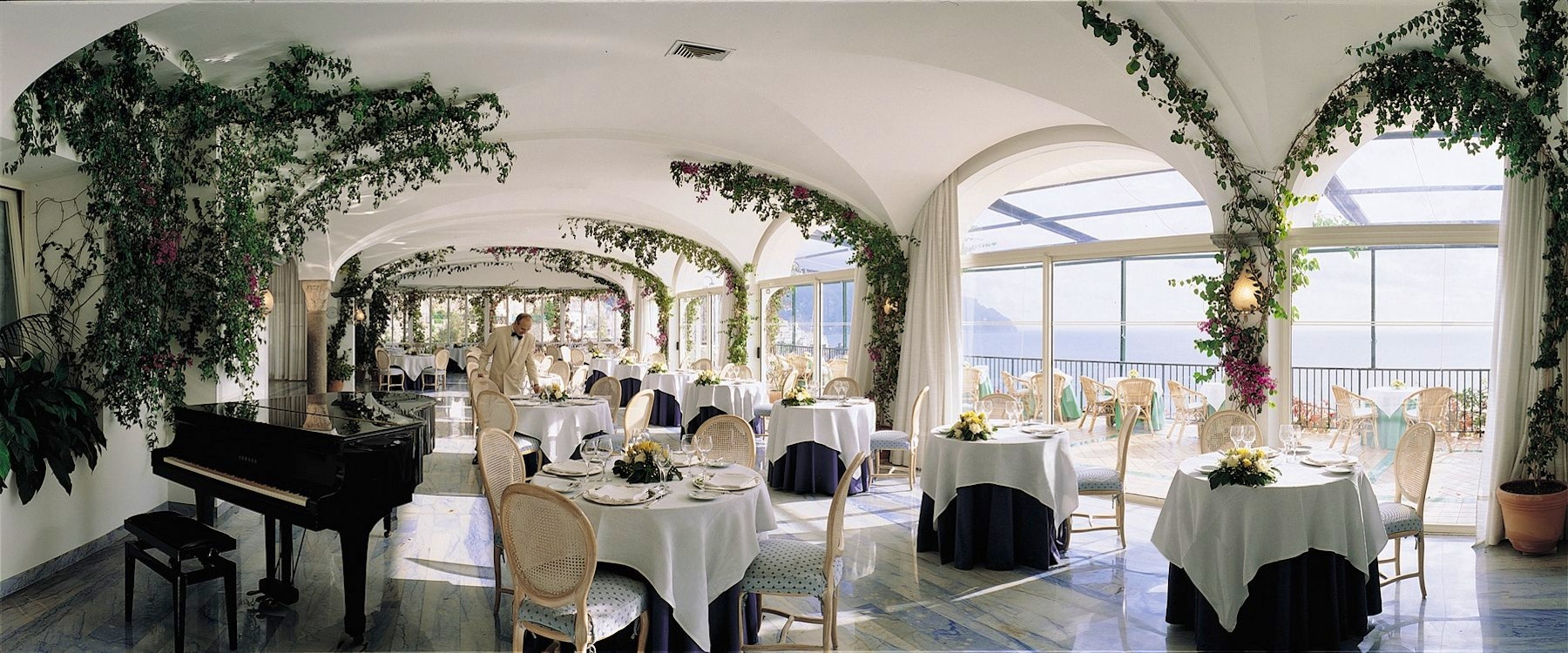 A'la Carte Restaurant at Hotel Santa Caterina, Amalfi Coast, Italy