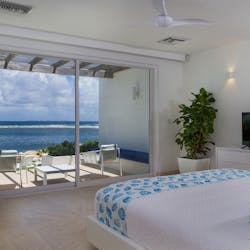 bedroom at le bleu anguilla