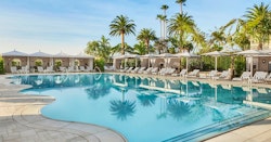 Cabana Pool at Rosewood Miramar Beach Montecito Santa Barbara