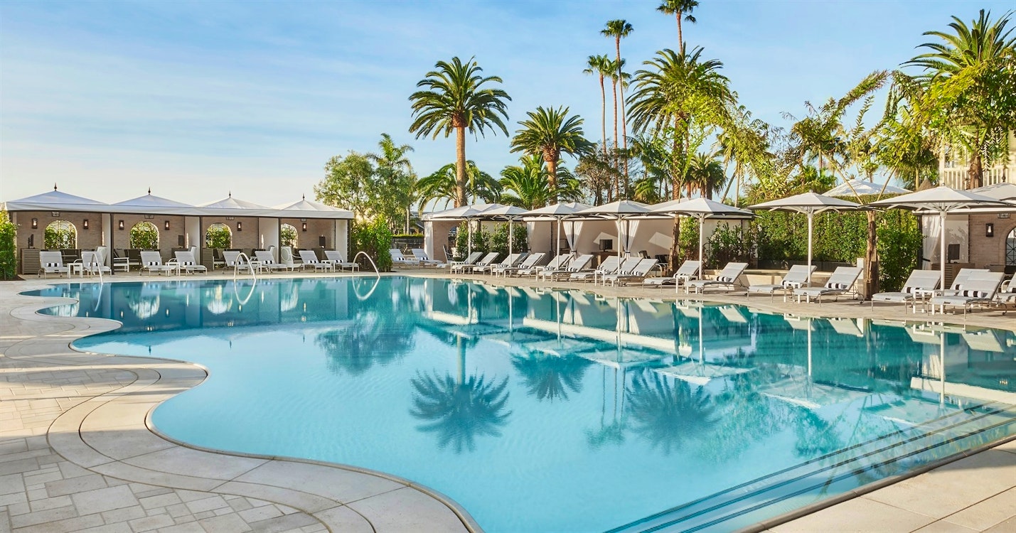 Cabana Pool at Rosewood Miramar Beach Montecito Santa Barbara 
