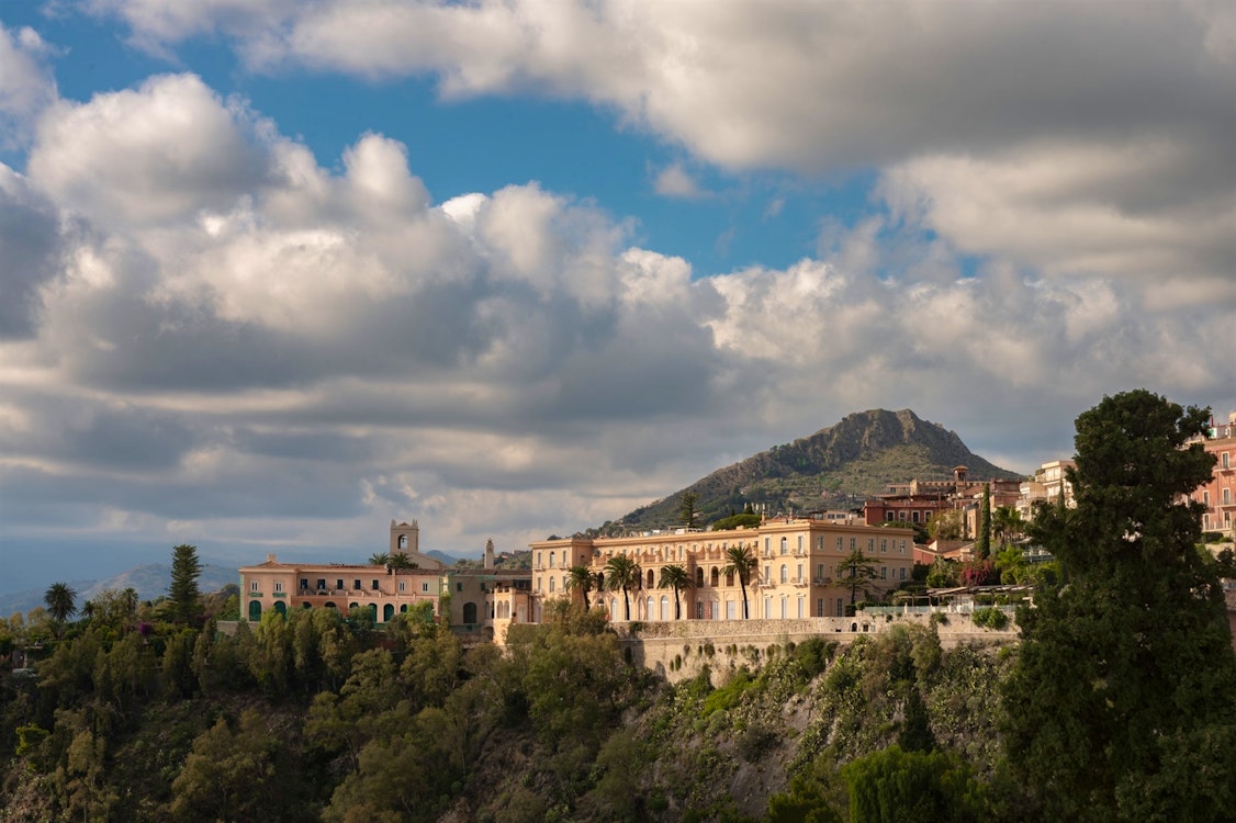 Mountain View, San Domenico Palace a Four Seasons Hotel, Sicily, Italy