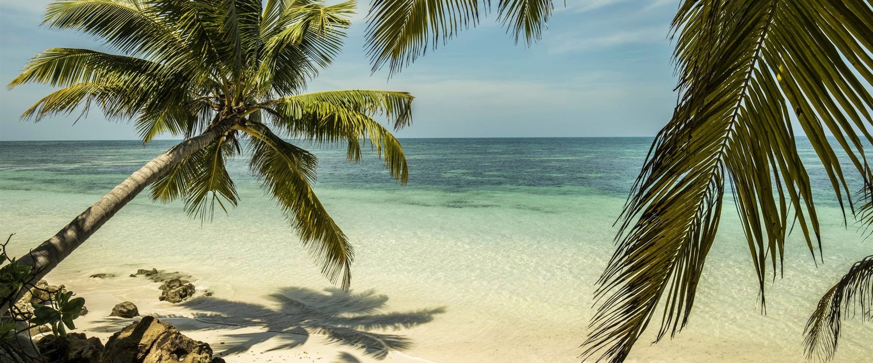 Beachfront View at Bathroom at Four Seasons Resort Seychelles at Desroches Island