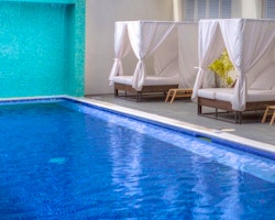 Lounge Pool at Waves Hotel and Spa by Elegant Hotels, Barbados
