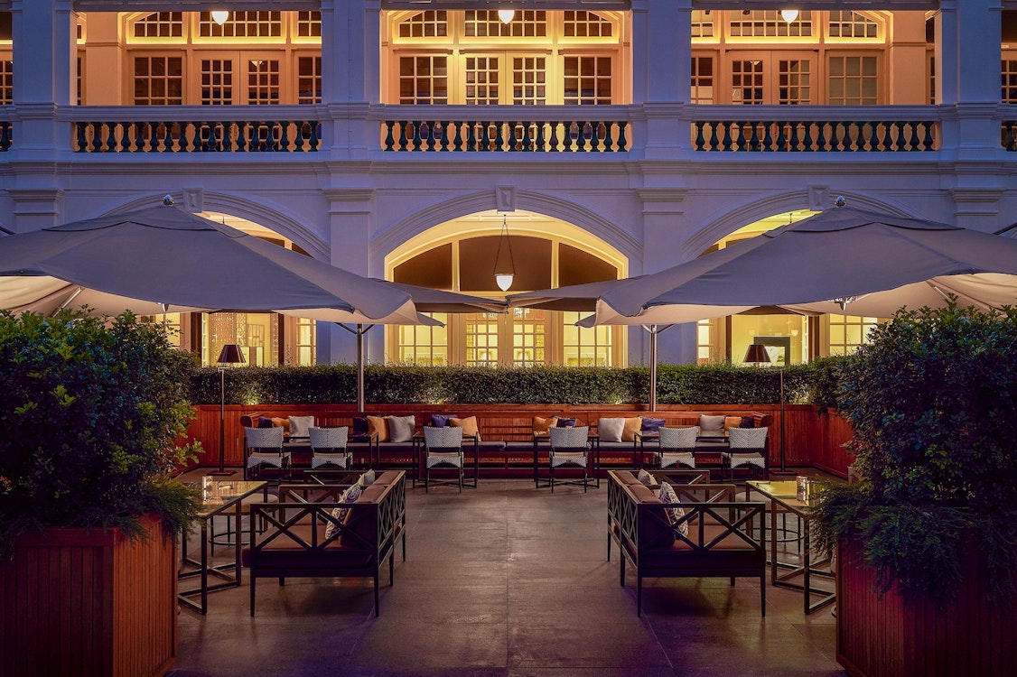 Courtyard, Raffles Singapore