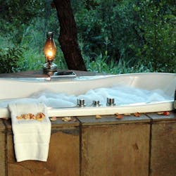 Jacuzzi at Sabi Sabi Selati Camp, South Africa