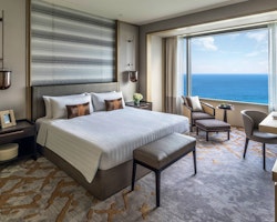 Bedroom Accommodation, Shangri-la Hotel, Colombo, Sri Lanka