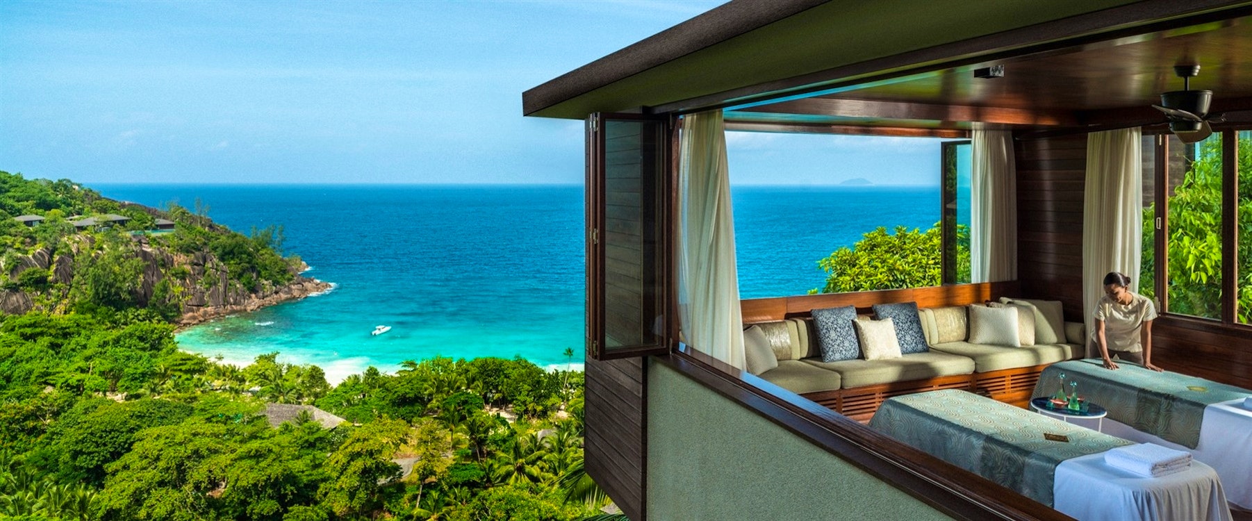 Hilltop Spa at Four Seasons Resort Seychelles
