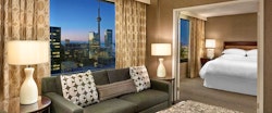 Deluxe Self Contained Suite At Sheraton Centre Toronto Hotel